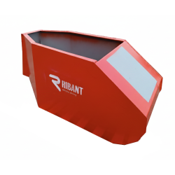 Excavator pouring bucket EPB