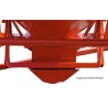 BDFQD Laydown heavy duty concrete bucket with handwheel