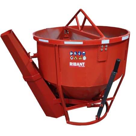 BEC double discharge concrete bucket